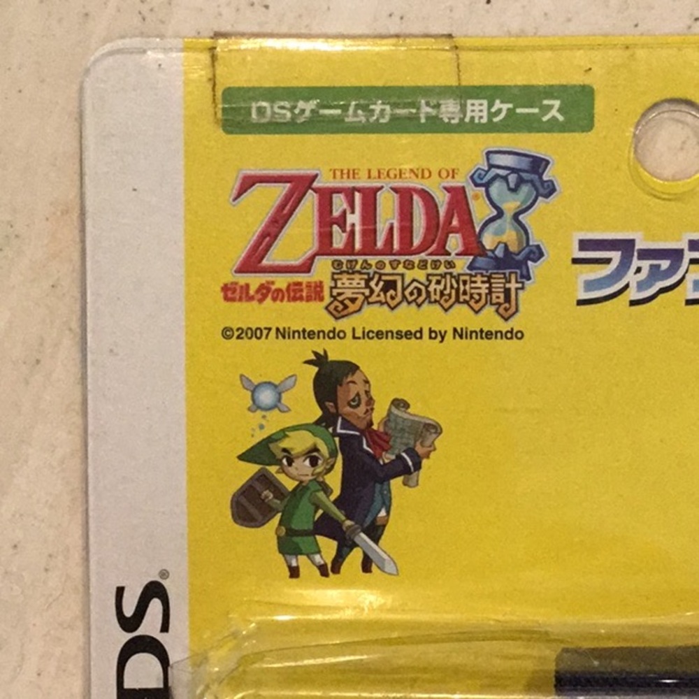 The Legend Of Zelda 2007 Nintendo DS Game Case Japan Games Pouch Holder 3DS - Picture 5 of 16